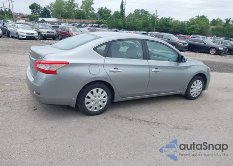 2014 Nissan Sentra Sv из США, поврежденный, VIN 3N1AB7AP0EY230043